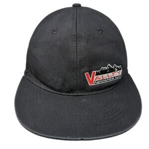 Valley Agronomics LLC Fitted Baseball Cap Black XL Embroidered 6 Panel Vie Gear